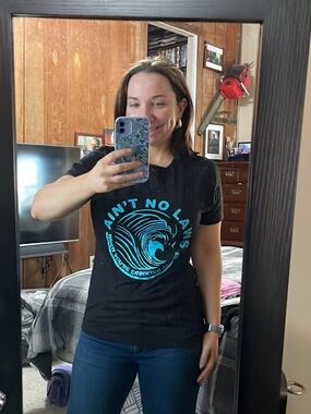 NWT Handmade graphic tee